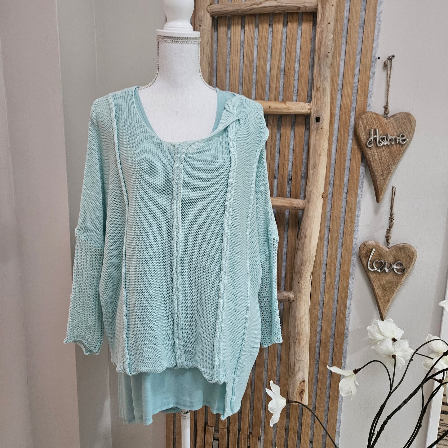 Feinstrickpullover - Rosa