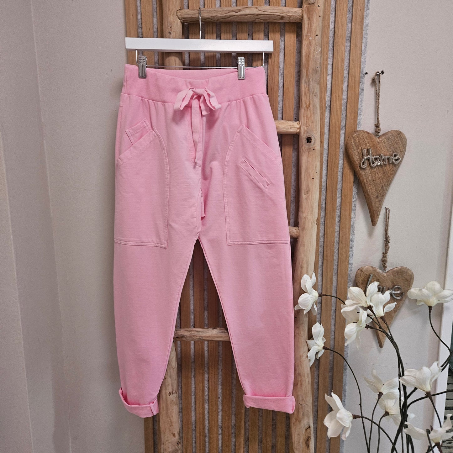 Joggpants mit tiefen Taschen "Mint "