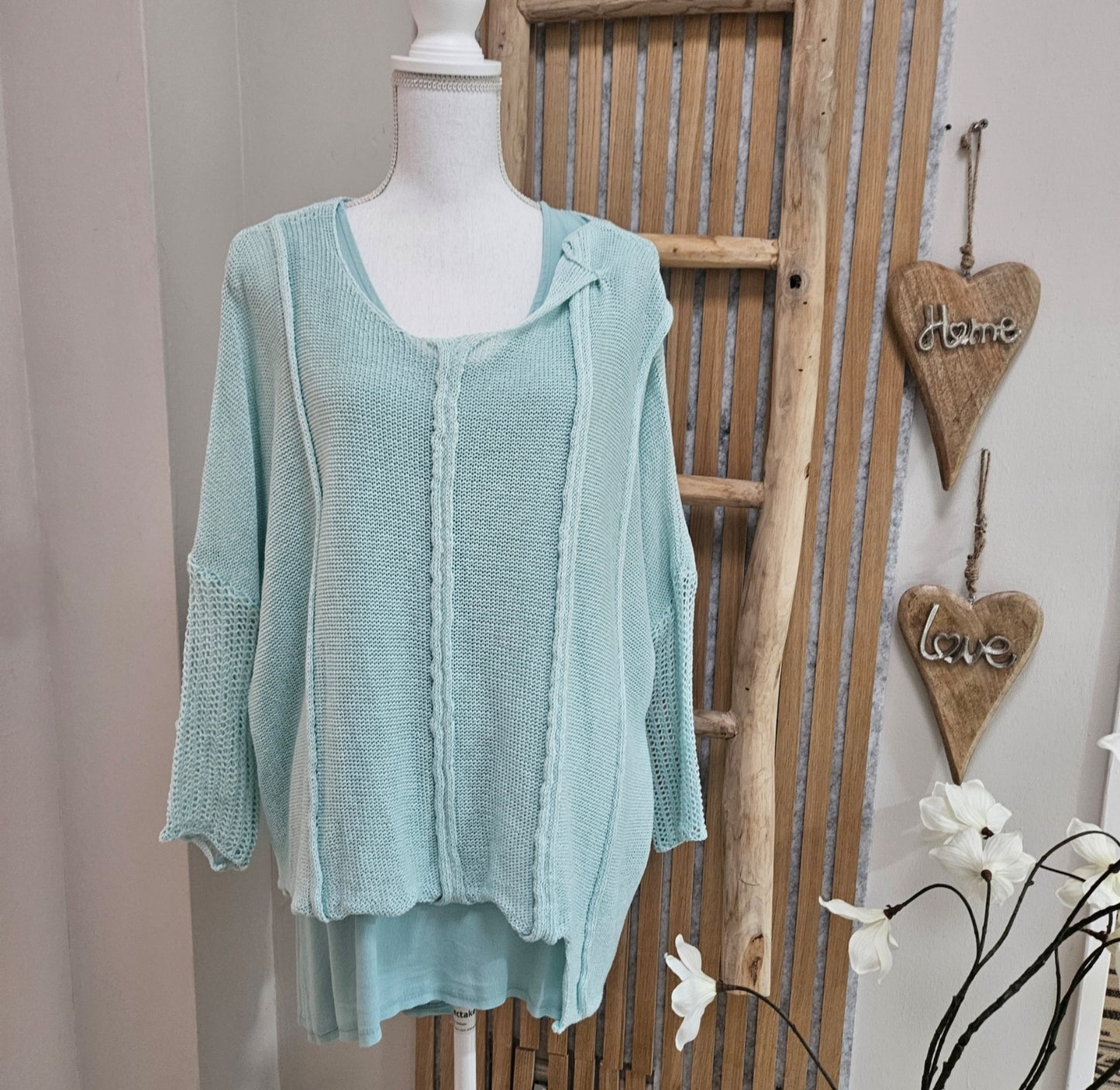 Feinstrickpullover - Rosa