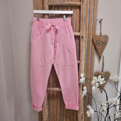 Joggpants mit tiefen Taschen "Mint "