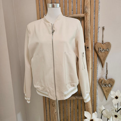 Blouson mit Streifen am Bündchen - Jana`s Trend and Style