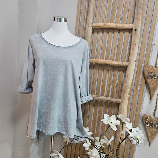 Langarmshirt - verschiedene Farben - Jana`s Trend & Style