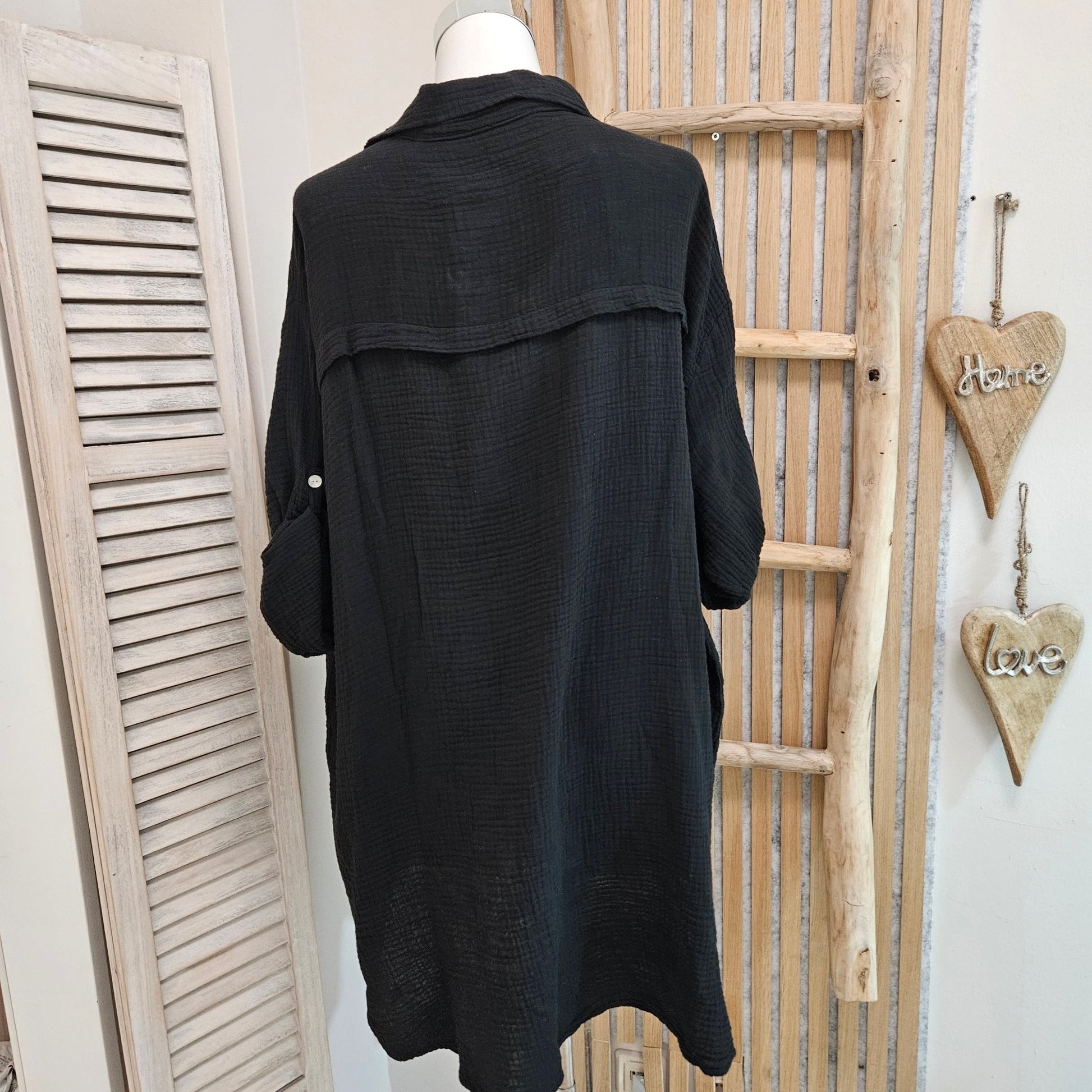 Musselinbluse Oversize - Jana`s Trend & Style