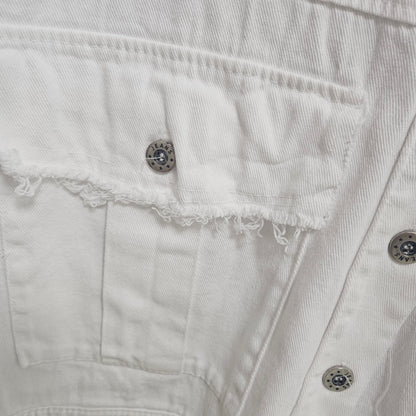 Jeansjacke "Bea" Weiß, XXL